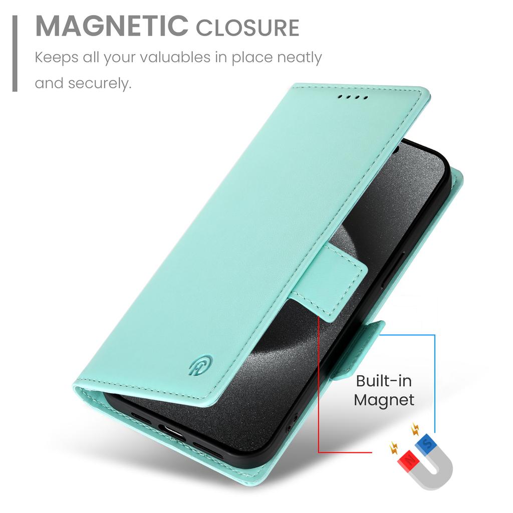 DF-010 For Xiaomi Redmi 13 4G/5G/Note 13R 5G/Poco M6 4G Wallet Case PU Leather Stand Phone Shell