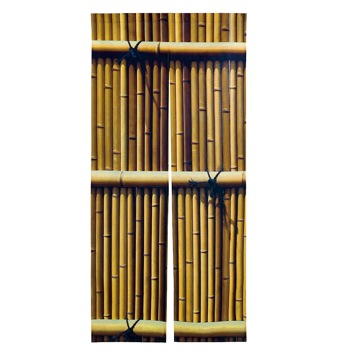 

Норен Бамбуковый Забор с Бамбуковой Оптической Иллюзией Длинный Длина Длинное Натяжение Оформление Комнаты Занавеска для Конфиденциальности next.design Занавеска, Узор, Шутка, Реквизит,