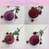 Fushou Dahlia Artificial Flower For Home Decor And Photography Props