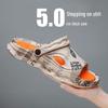 Men's Summer Anti-Slip Thick Sole Sandals: Trendy Dual-Use Slippers for Home & Outdoor Wear
