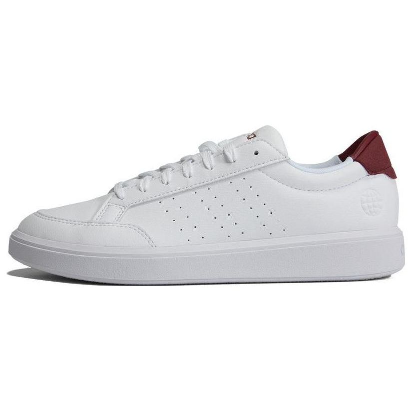 Adidas Neo Nova Court Non-Slip Durable Breathable Low-Top Skate Shoes Men Sneakers White H06234