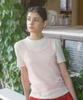 Baitalssain Pink Bustier Ribbon T-Shirt Set