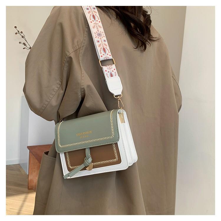 

Женская сумка через плечо, модная, роскошная, высококлассная, портативная, вместительная сумка через плечо One Size зелёный