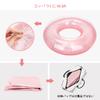 MoKo Floating Ring for PVC Inner Diameter Diameter 102cm Suitable for Weight Playing In the Summer Strong Shiny Gold Pink Children/Adults O-shaped