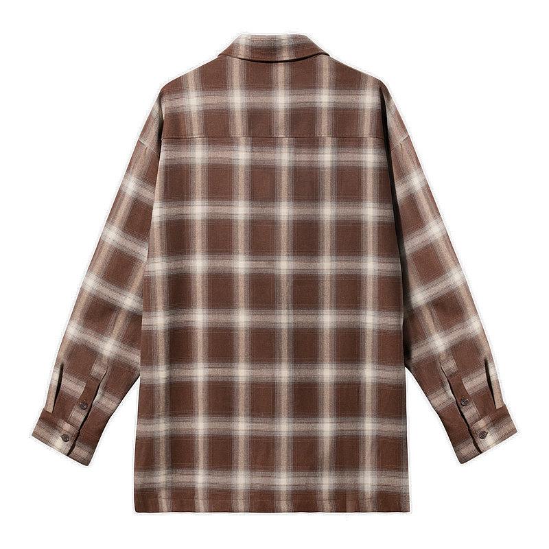 Chicano Classic West Coast Plaid Long Sleeve Button-Down Shirt