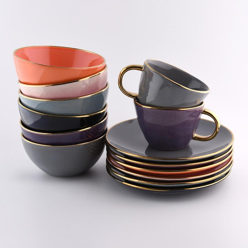 Charming Breakfast Plate , with Accent, SIREN DUKA