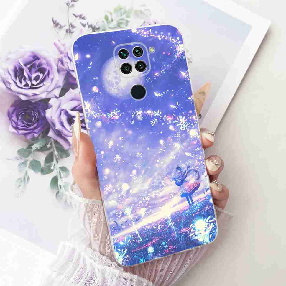 For Xiaomi Redmi Note 9 Case Beautiful Pattern Soft Silicone Cover For Redmi Note 9 Note9 Phone Case TPU Fundas 6.53"