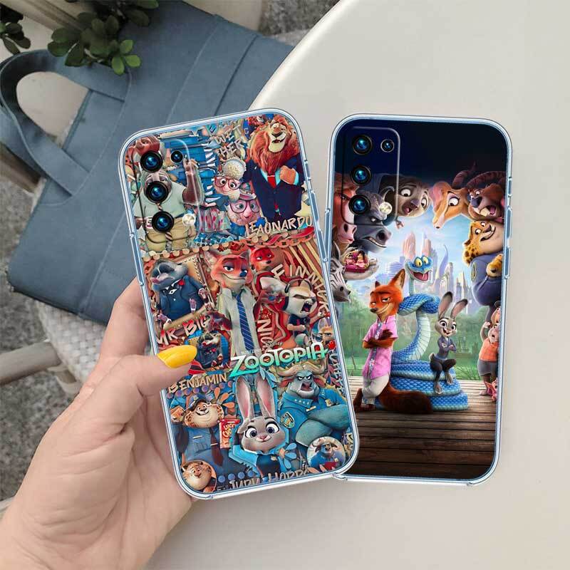Zootopia Disney Case for Motorola E7 E22 E20 E13 E15 E22S E30 E40 G10 G20 G04 G22 G23 G05 G75 G35 G55 G6 G7 G8 G9 Plus Power Play