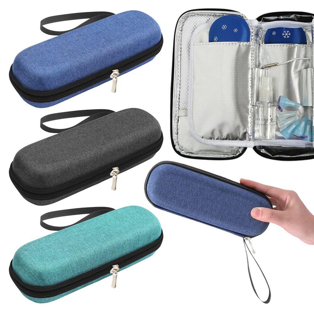 Portable Waterproof Diabetic Insulin Cooling Bag Carry-on Protector Pill Refrigerated Ice Pack Drug Freezer for Medicla Cooler