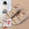 Fashion Women Chunky Platform Sandals Casual Soft Open-Toe Sandals Without Grinding Feet for Walking Shopping Stroll