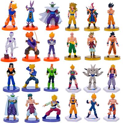 Dragon Ball Super Goku Vetega Majin Buu Freeza Beerus Whis Mark Karin Gotenks Figurki PVC Anime Model Kolekcjonerski 1 Zestaw Zabawek