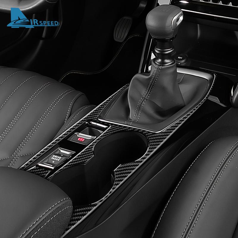 Real Soft Carbon Fiber Sticker For Peugeot 208 E-208     2024 2025 LHD RHD Car Manual Automatic Gear Shift Panel