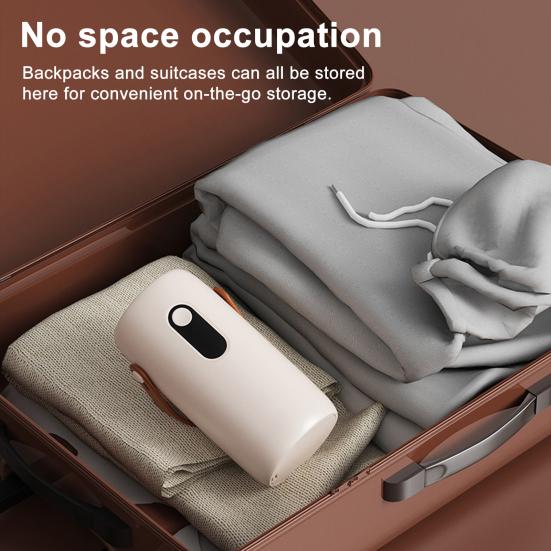 Portable Mini Dryer with Hanging Hook Foldable Garment Bag for Travel High Temp Protection Fast Drying Machine with Timer