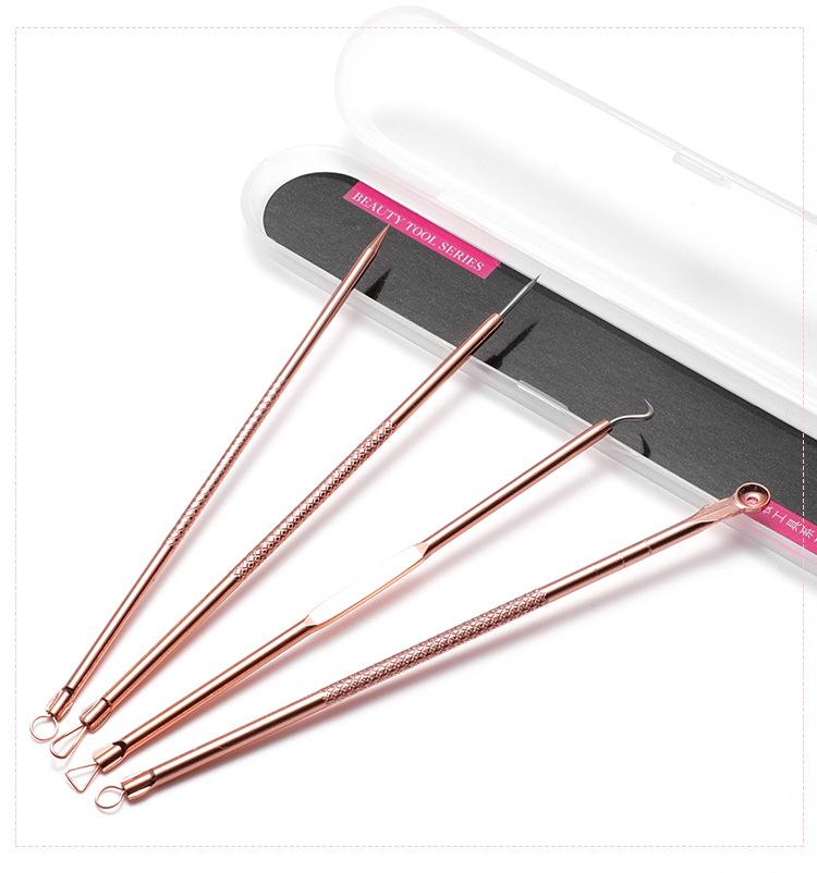 

Yali Kang 4-Piece Rose Gold Acne and Blackhead Removal Set