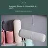 TravelMate Portable Toothbrush Holder with Toothpaste Storage Case Bathroom Cup Organizer for Travel Toiletries Essentials