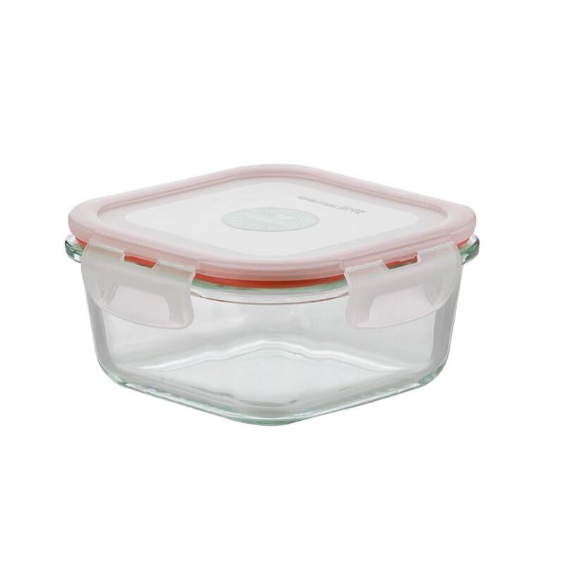 CHAHUA Crystal Glass Lunch Box