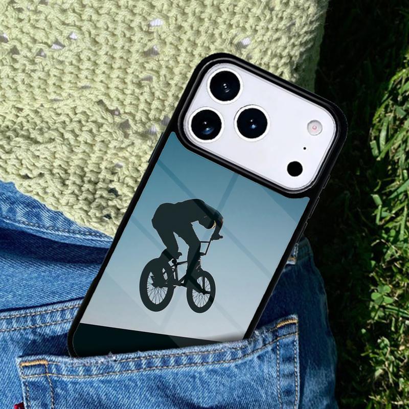 Sports Bike Cycle Phone Case For iPhone 17 AIR 16 Pro Max 15 14 Pro 11 12 13 Shockproof Silicone Cover