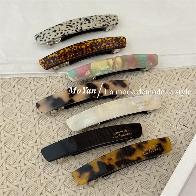 Pinza per Capelli Leggera Versatile in Acetato Stile Coreano per Code di Cavallo Eleganti e Acconciature