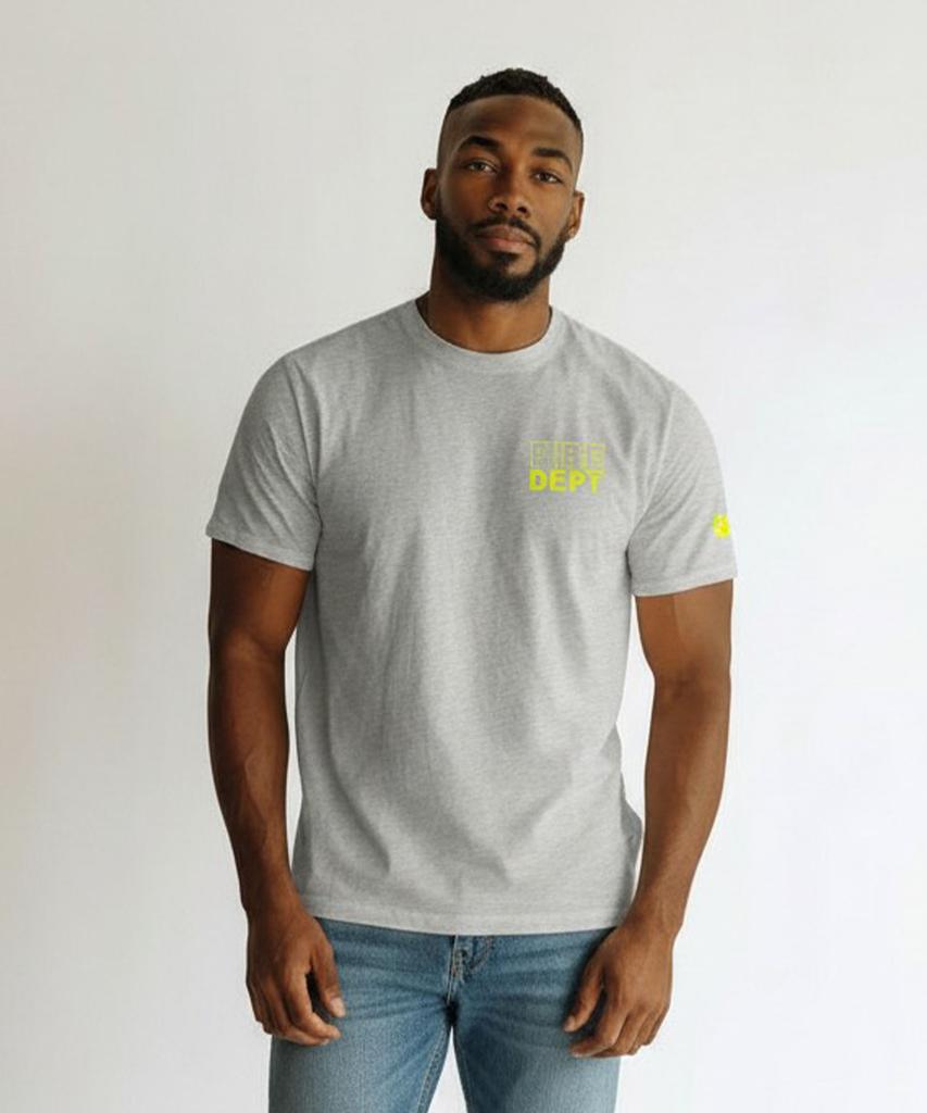 Pentaon Korea Fire Dept Amifit Short Sleeve T-Shirt