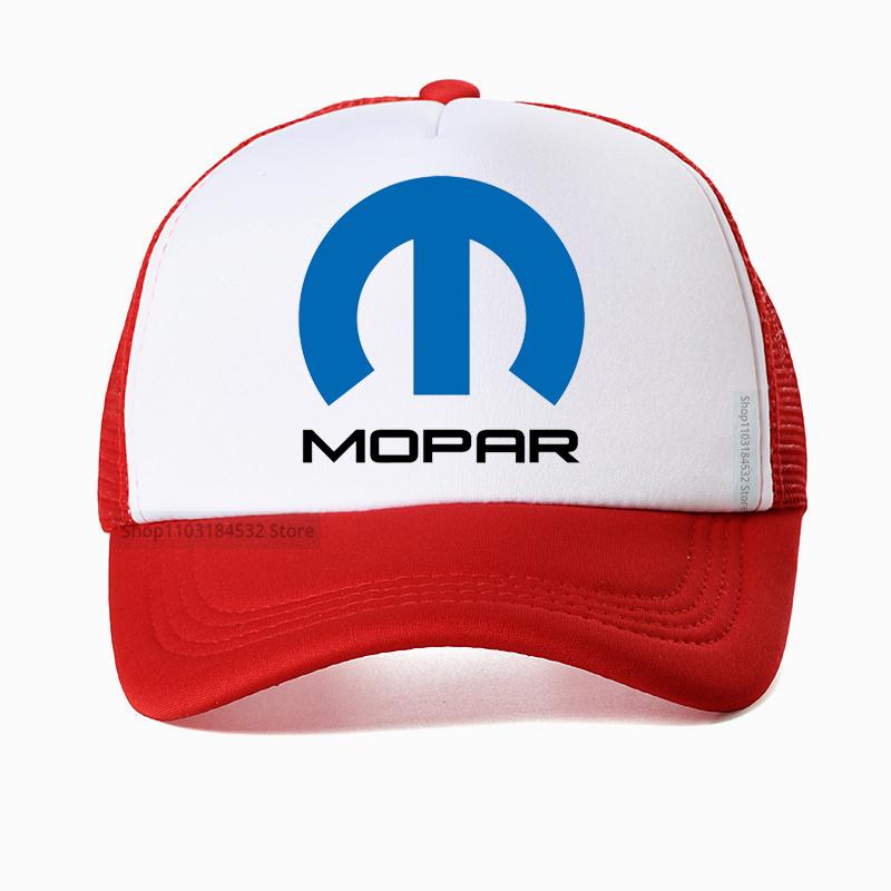Mopar Car Baseball Cap Unisex Casual summer cool Unisex Mesh breathable Trucker Hat Outdoor Sun hats