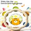 Cartoon Musical Hand Drum Rattle Children Toy For Early Childhood Development Safe Fine Motor Skill Percussion Toy