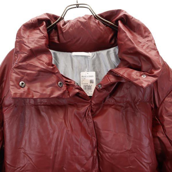 unused PEACH JOHN Down jacket M Bordeaux Women Used