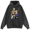 Retro Used Reine Baumwolle JOJO's Bizarre Adventure Hoodie Unisex