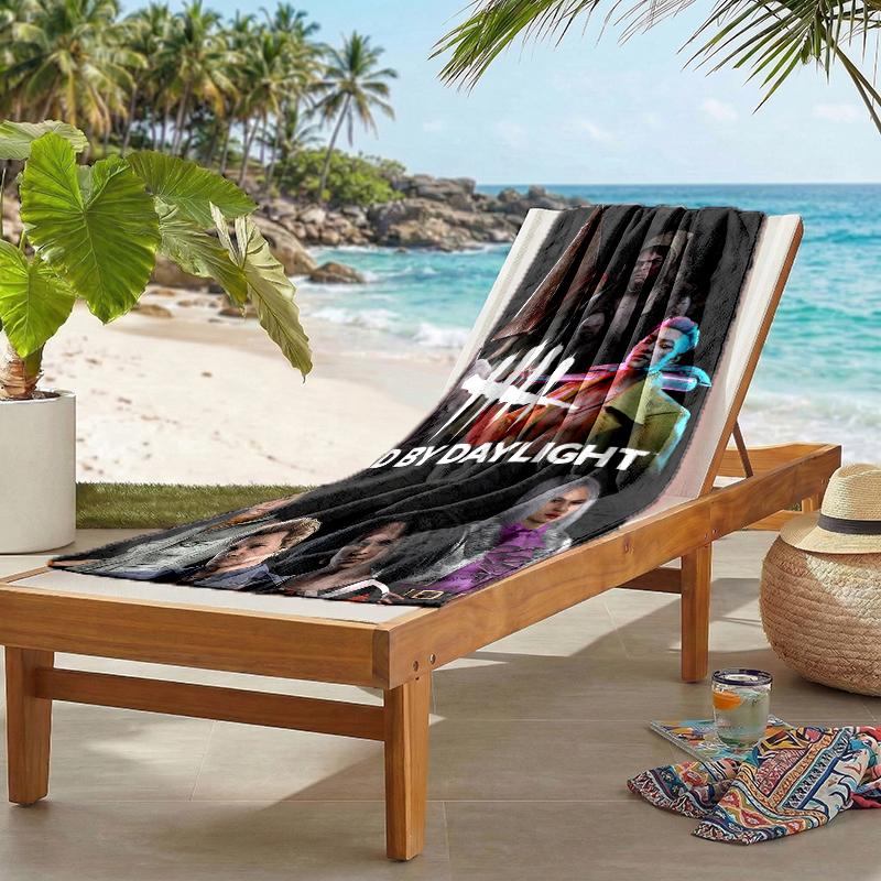 Dead Daylight Fashion Beach Towel: Ideal for Summer Adventures Soft, Absorbent and Quick Drying Suitable for Swimming and Bathing