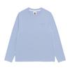 NATIONALGEOGRAPHIC N265Uts901 Supima Semi-Overfit Long Sleeve T-Shirt Storm Blue