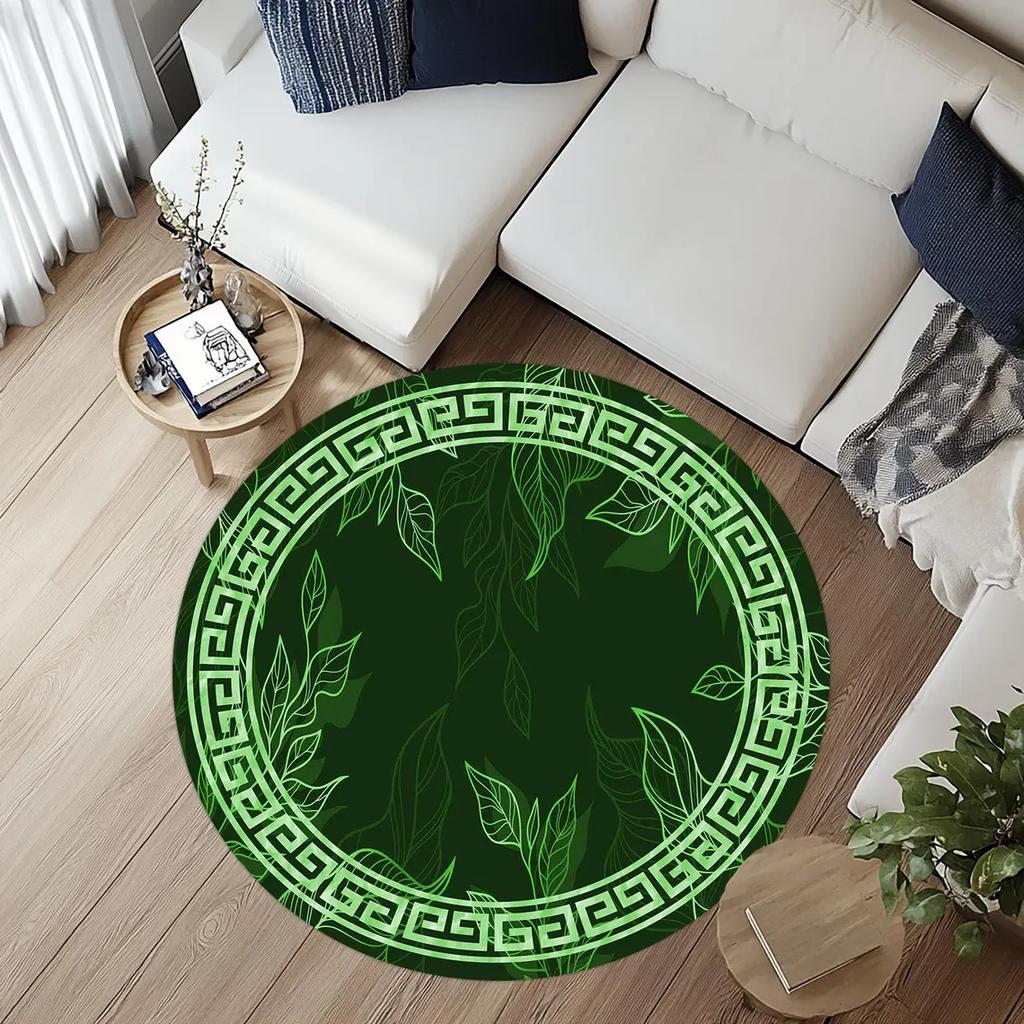 Mandala Retro Circular Carpet Rugs for Bedroom Living Room Decoration Washroom Floor Mat Carpets for Bed Room Bedroom Decor