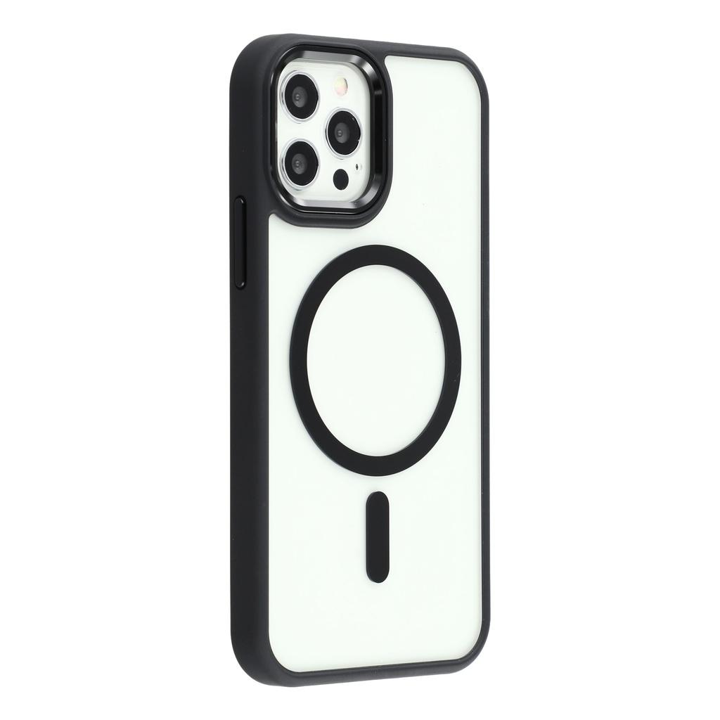 For iPhone 12/12 Pro Case Compatible with MagSafe Anti-Drop TPU+PC Phone Cover