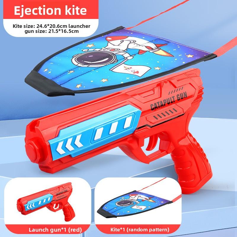 Foam Catapult Toy, Outdoor Light-up Hand-thrown Glider Interactive Toy