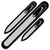 3-piece Nail File Set with Crystals for Women CO-BMS