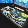 Japan The Great Wave of Kanagawa Art Mouse Pad Large Computer Gaming Mousepad Gamer Rubber Otaku Keyboard Pad Laptop Desk Mat