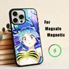 U-Urusei Yatsura L-Lum Mobile Phone Case For iPhone 17,16,15,14,13,12,Plus,Pro,Max for Magsafe Magnetic Wireless Charging