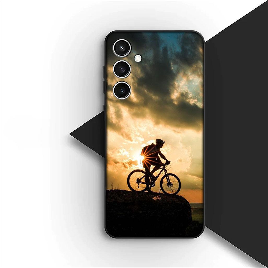 

Soft Cover for Apple iPhone 17 16 14 15 Plus Pro Max 16E ProMax + 15Plus 15+ 16+ Casing Phone Case Mountain Bike Cycling art iPhone 16