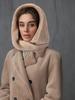 Women's Winter Scarf & Hat Combo: Imitation Cashmere Knit Pullover Hat Wrap