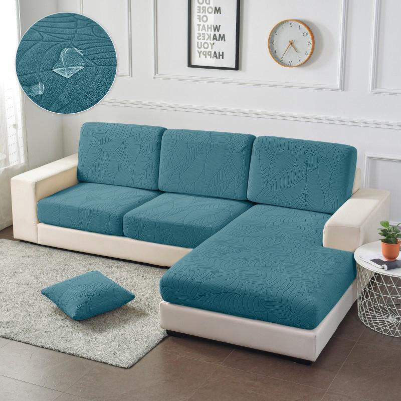 

Брызгозащитный жаккардовый чехол на подушку дивана для гостиной, противоскользящий, пылезащитный, утолщенный, эластичный чехол для дивана, защита для мебели KB(50-70cm)