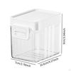 Airtight Food Organizer with Scoop for Fridge Cabinet Countertop Sugar