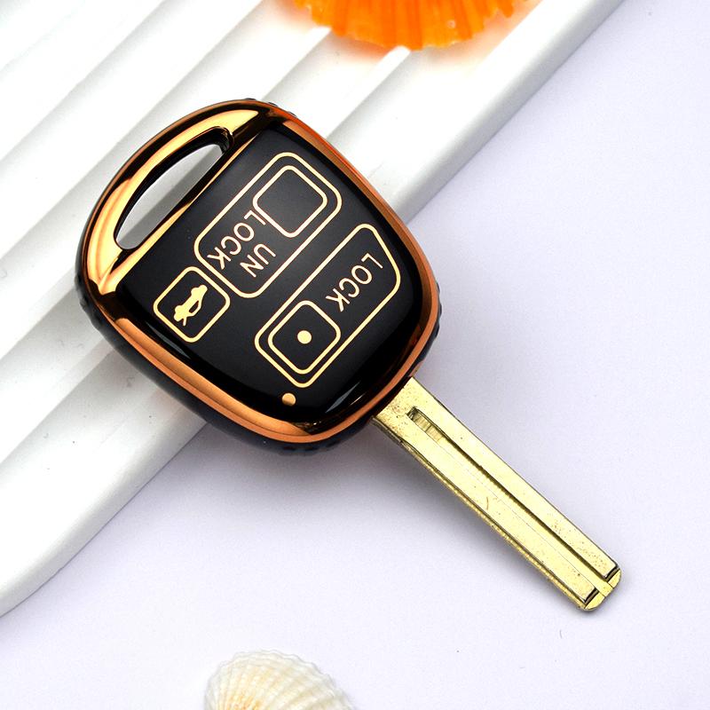 Shell Fob For Lexus ES GS LS IS RX SC LX RX400h ES330 RX330 GS300 GS430 For Toyota Land Crusier FJ Cruiser Car Key Case Cover