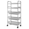 Bieying Floor-Standing Kitchen Organizer with Baskets