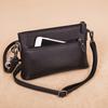Leather Shoulder Purse with Removable Strap and Zipper Closure, Crossbody Bags for Women Solid Color, Simple Fashi Accessory