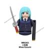 Jujutsu Kaisen Anime Bausteine Fushiguro Toji Tsukumo Yuki Hanao Choso MINI Cartoon Puzzle Bausteine Sammlung Geschenk