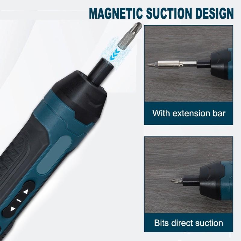 3.6V Portable Home Appliance Maintenance Power Tools Set Cordless Electric Screwdriver Rechargeable Mini Drill