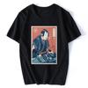 Dj Samurai Funny Black T-shirt Men T Shirt Fashion Cotton Shirts Summer O-neck Tshirt Cool Tees Tops Harajuku Fashion Streetwear