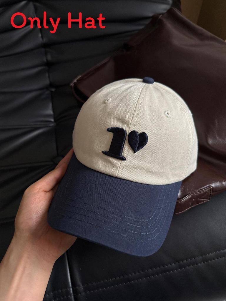 Cotton Embroidered Baseball Cap For Women Men Sun Protection Casual Outdoor