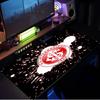 Sc Internacional Crest mouse pad, rubber base, esports desk mat, mouse pad for gamers and office use, gaming desk , easy to clean mat