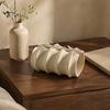 Soft Furnishing Ornament Sandstone Style Tissue Box Cover, Decorative Napkin Holder, Minimalist Travertine Cover Paper Towel Dispenser for Bathroom