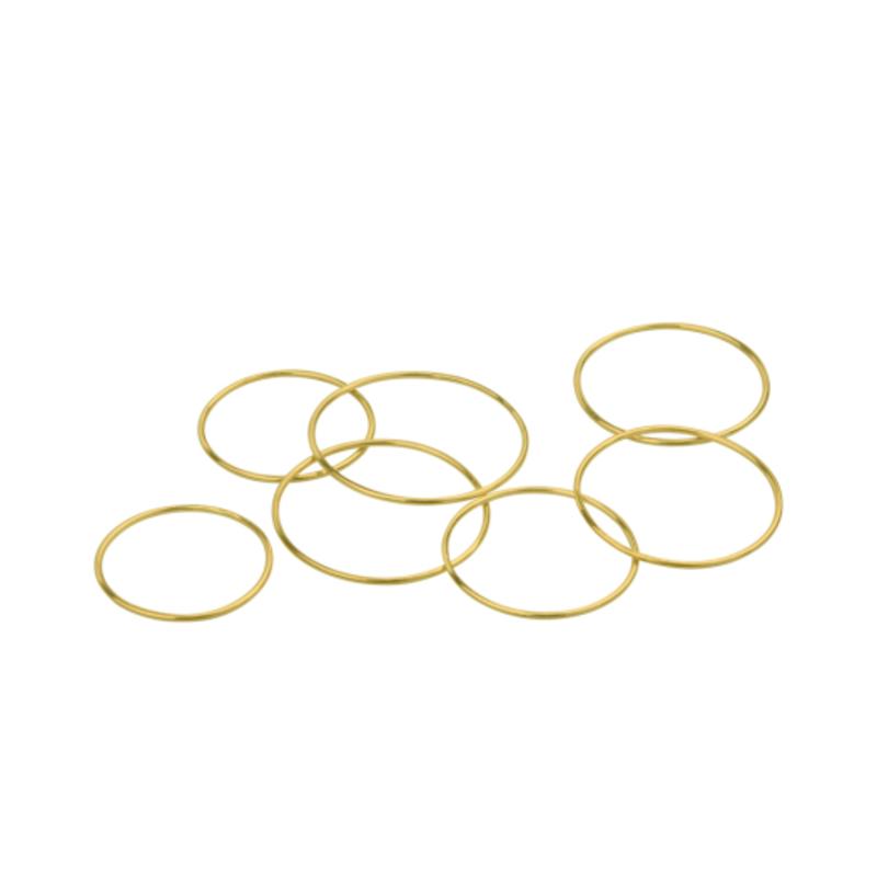 J.Gracelet R Gold 14K Simple Ring