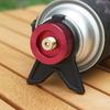 Outdoor Stove Camping Gas Converter Adapter with Fixed Bracket Camping Gas Stove Conversion Head Furnaces Converter